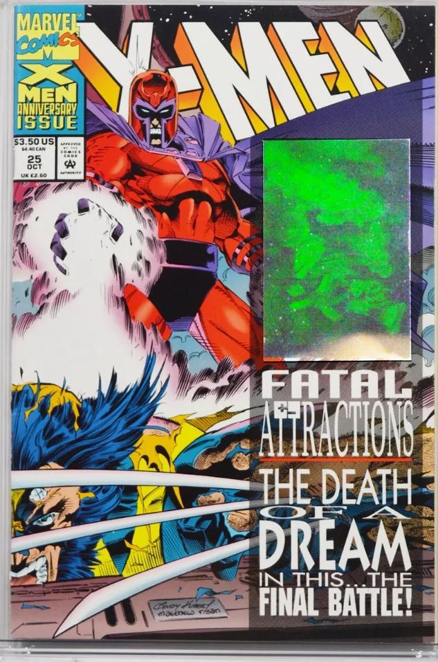 Bought this upside down printed hologram issue back in 93. I have no idea how rare it is.